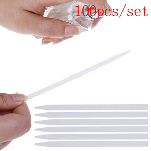 100-Pack Essential Oil Test Strips - 130mm Aromatherapy Scent Blotter Papers