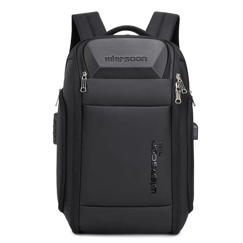 35L Waterproof Business Backpack Large Capacity Anti-Theft Laptop Bag for Travel & Work
