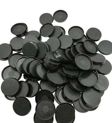 32mm Round Thin Edge Bases for Miniature Wargame Models