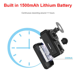 1080p Mini Body Camera with Night Vision, Portable Video Recorder, Worn Police Cam, Small DV Camcorder, 90-Day Standby