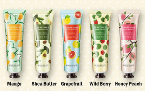 10-Piece Moisturizing Hand Cream Set - Fruity & Floral Scents Skincare