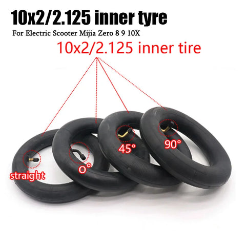 10" Electric Scooter Tires & Tubes 10x2/2.125 - Multi-pack Choices