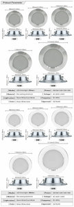 10-Pack LED Downlight 5W-18W Recessed Ceiling Panel Light 220V Round Cold/Warm White Spotlight