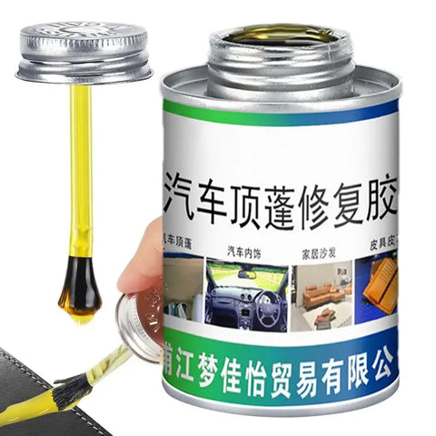 100ml Fast Dry Car Roof Liner Repair Glue for Fabric Leather Polyester Doll - Strong Adhesive
