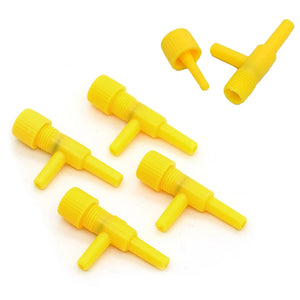 10-Piece Adjustable Aquarium Air Valves for 4mm Tube - Oxygen Pump Divider for Fish Tank
