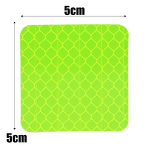 1-50pcs Safety Reflective Waterproof Tape High Visibility for Night Riding Walking and Cars