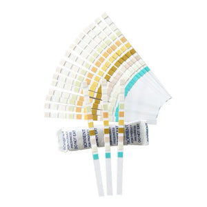 10-Parameter Urinalysis Reagent Test Strips - 100 Strips for Urine Testing: Leukocytes, Nitrite, Protein, pH & More
