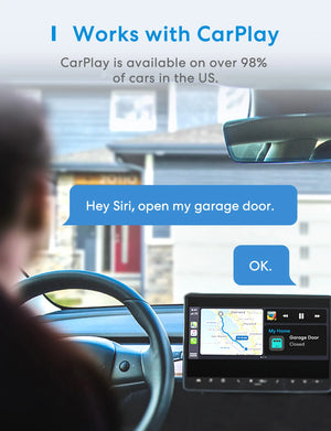 HomeKit Smart WiFi Garage Door Opener with Remote Control & Sensors, Compatible with Alexa, Google Assistant, SmartThings