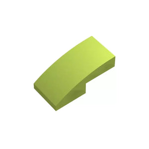 100pcs Curved Slope 2x1x2/3 Building Blocks Set - Compatible DIY Educational Toy