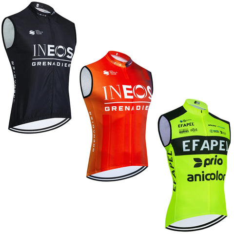 Cycling Team Quick Dry Jersey Windbreaker Ropa Ciclismo Bike Vest Men Summer Road Riding Tshirt