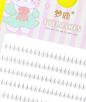 10-Pack Dramatic Volume False Eyelashes Set 5-7mm + Applicator