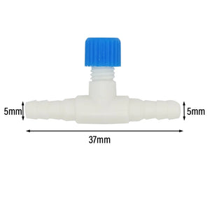10-Piece Adjustable Aquarium Air Valves for 4mm Tube - Oxygen Pump Divider for Fish Tank