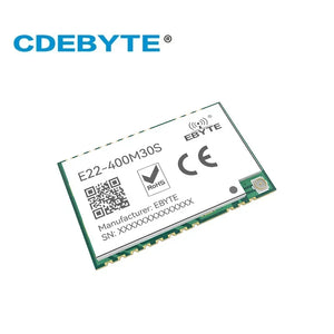 10-Pack Lora SX1268 433MHz RF Modules SMD IPEX 1W High-Precision TCXO Wireless Data Transmitter