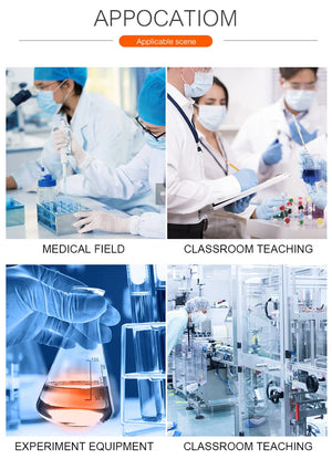 1000pcs 0.5ml Transparent Mini Plastic Test Tubes - Lab Centrifuge Containers