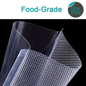 100pcs BPA-Free Vacuum Sealer Bags for Sous Vide and Food Storage