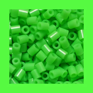 1000pcs 5mm Green Fuse Beads for Kids Pixel Art & DIY Crafts