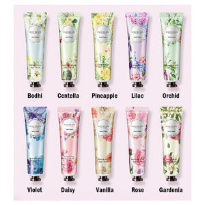 10-Piece Moisturizing Hand Cream Set - Fruity & Floral Scents Skincare