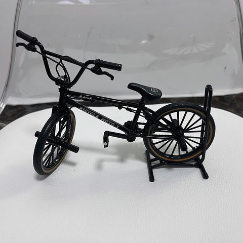 1:8 Scale Black BMX MTB Mini Bike Model Toy - Collectible Display