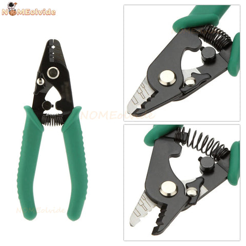 Fiber Optic Stripping Pliers - Tri-hole FTTH Wire Stripper Tool