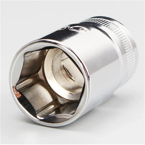 1pc Hex Socket Wrench Head 8-24mm 1/2" Drive Chrome Vanadium Alloy Short Sleeve