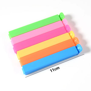 10-Pack Reusable Airtight Food Bag Clips for Freshness