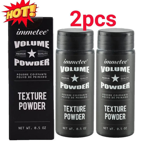 2-Pack Volumizing Matte Hair Powder for All Hair Types - Unisex Styling Formula