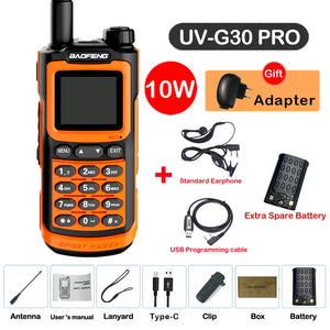 2025 Long Range Walkie Talkie 1000 Channel UHF VHF Ham Radio FM USB-C Charge Waterproof 2-Way Radio