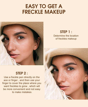 Waterproof Long-Lasting Freckle Pen - Natural Freckle Effect Makeup Tool