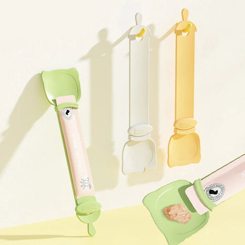 Cat Treat Spoon: Wet Food & Supplement Feeder Tool