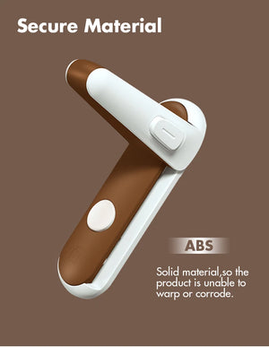 Childproof Door Lever & Knob Lock - Easy Install Baby Proofing for Home Safety