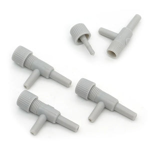 10-Piece Adjustable Aquarium Air Valves for 4mm Tube - Oxygen Pump Divider for Fish Tank