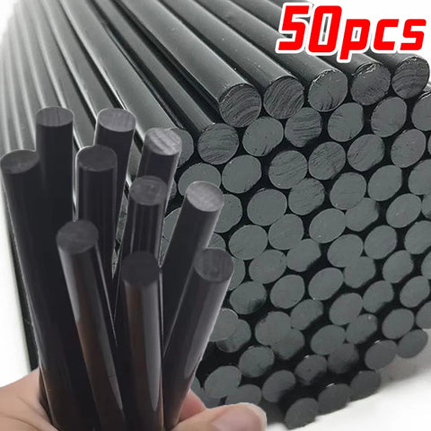 Black Hot Melt Glue Sticks - High Viscosity Paintless Dent Repair Strips for Car Dent Removal Puller Tools