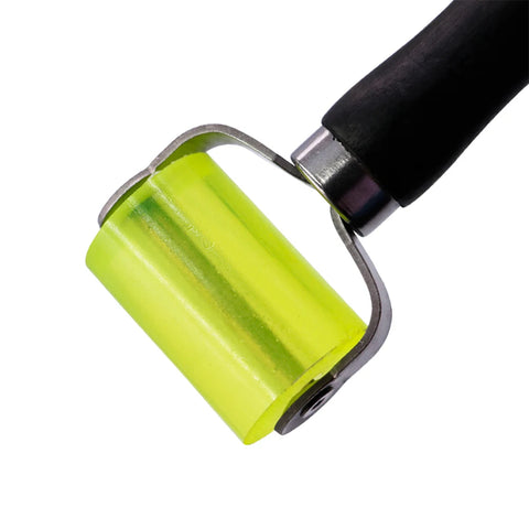 Car Soundproofing Roller Tool 30/50mm Sound Deadening Rubber Roller Black for Application and Installation