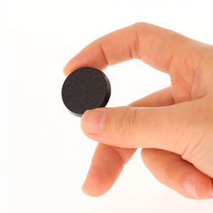 100-Pack 25mm Black Miniature Bases for RPG & Wargaming Models