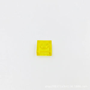 100pcs 1x1 Building Block Plates for Kids DIY Brick Sets STEM Learning Toy