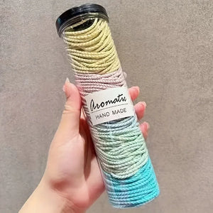 100 pcs Seamless Elastic Hair Ties Non-Slip Hair Rings Ropes for All Hair Types