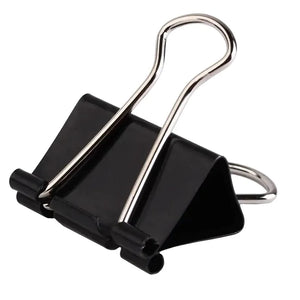 10 Pack Metal Binder Clips Assorted Sizes for Paper, Documents, Photos, Office and School Organization