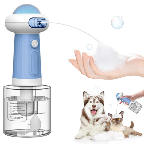 Automatic Pet & Home Foam Dispenser - Magnetic Charging, High Foam for Dogs & Cats