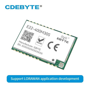 10-Pack Lora SX1268 433MHz RF Modules SMD IPEX 1W High-Precision TCXO Wireless Data Transmitter