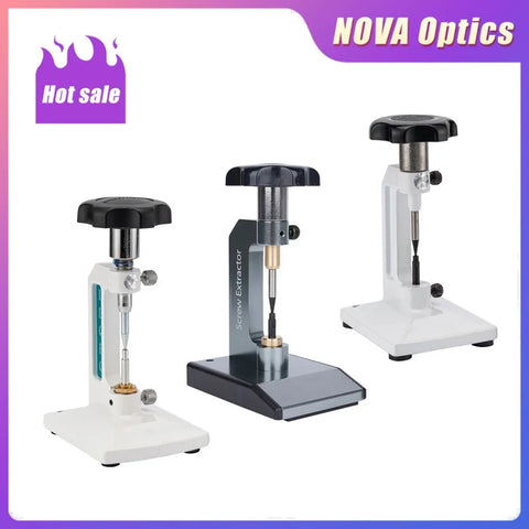 Eyeglass Lens Tool Screw Extractor Metal Drilling Belt for Broken Screw Removal