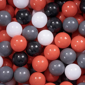 100 Pack Colorful 5.5cm Play Balls for Kids, Ball Pits & Party Games