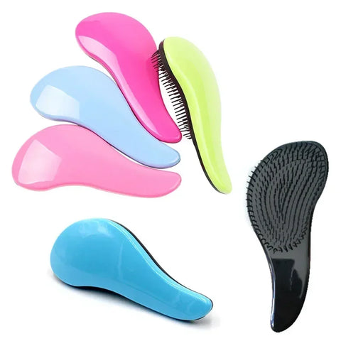 Detangling Hair Brush for Kids & Women - Gentle, Anti-Static, Wet/Dry Use, Curly & Straight Hair