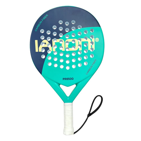 Carbon Fiber Padel Racket with Eva Foam Core, Lightweight Paddle Tennis Racket for Skillful Play