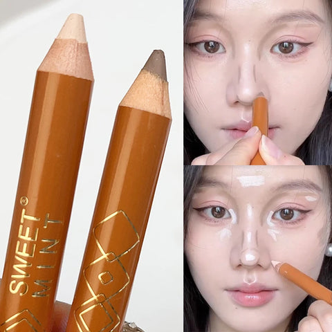 Dual-Ended Contour & Highlight Makeup Stick Tool