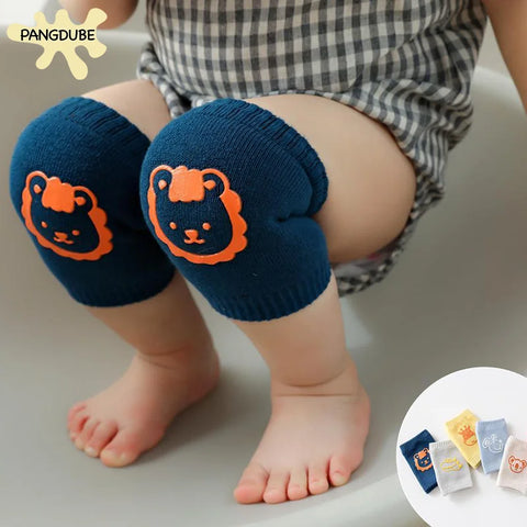 Baby Knee & Elbow Pads, Non-slip Crawling Protector, Infant Safety Leg Warmer, Anti-fall Kneecap for Kids