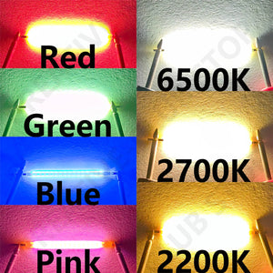 10-Pack LED Filament Bulb Parts: 18.8-68mm, 3V-57V Edison Lamp Diodes