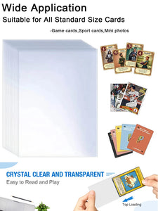 100-Pack Card Sleeves for Trading Cards, ID, Photos - Pokemon Protection