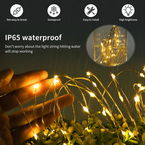 100m 1000 LED Fairy String Lights Copper Wire Waterproof 220V/110V EU/US Plug Outdoor Party Wedding Decor