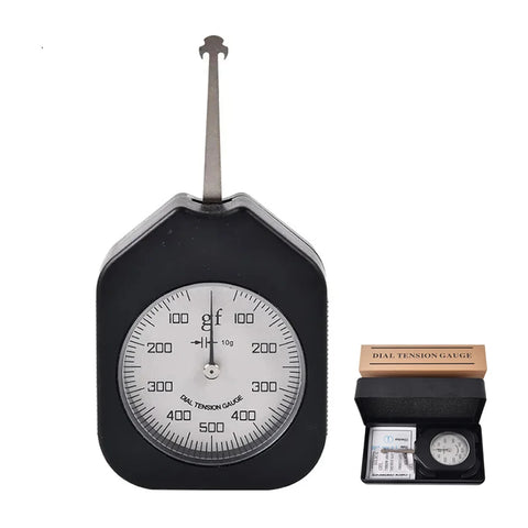 500g Analog Orthodontic Teeth Tension Gauge Single Pointer Dial Meter 300g
