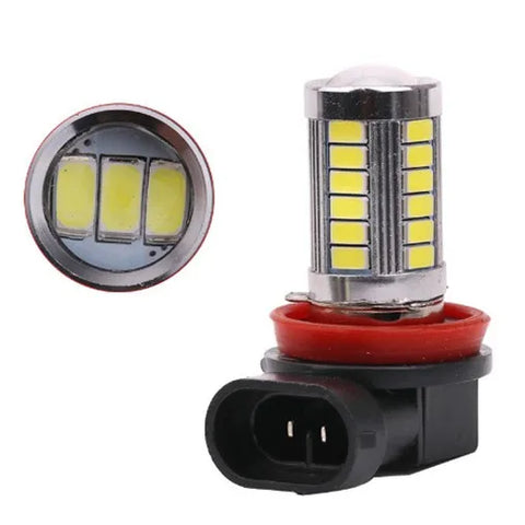 2pcs H8 H11 LED Fog Light Bulbs for Ford Focus Mondeo with AC Switch Knob 2024